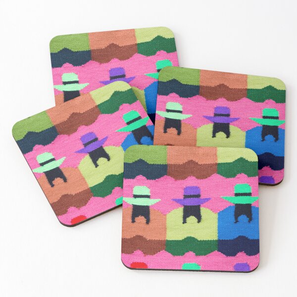 Item preview, Indian Native Fashion and colored rug background, Peru designed and sold by Piccaya.