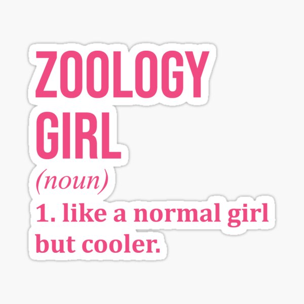 Item preview, Zoology Girl Definition for Women designed and sold by XCIV.