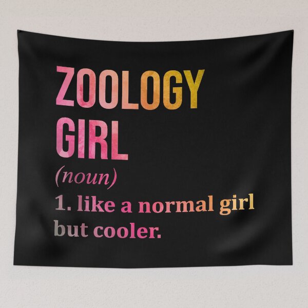 Item preview, Zoology Girl Definition in Watercolor designed and sold by XCIV.