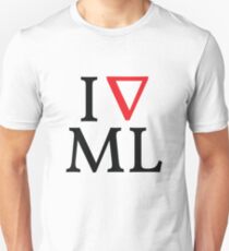 I love machine learning Unisex T-Shirt