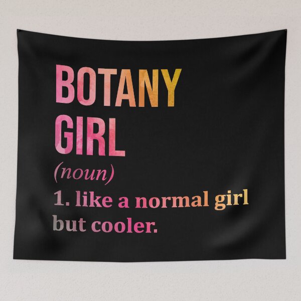 Item preview, Botany Girl Definition in Watercolor designed and sold by XCIV.