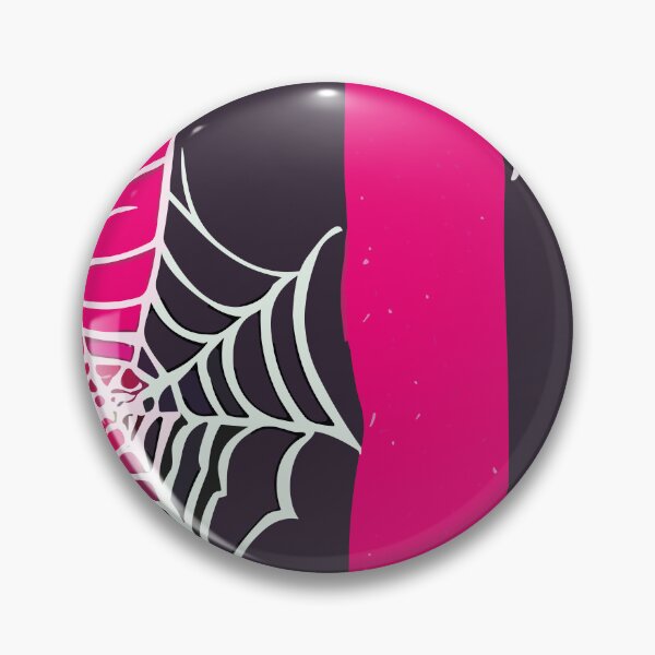 Item preview, Halloween spiderweb in pink and black designed and sold by SamJanner.