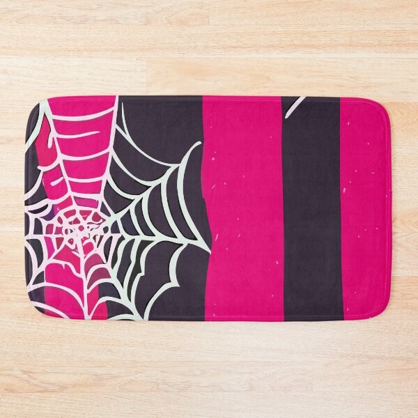 Item preview, Halloween spiderweb in pink and black designed and sold by SamJanner.
