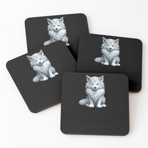 Item preview, Little Cute Wolf - Grey designed and sold by Soulemotion.
