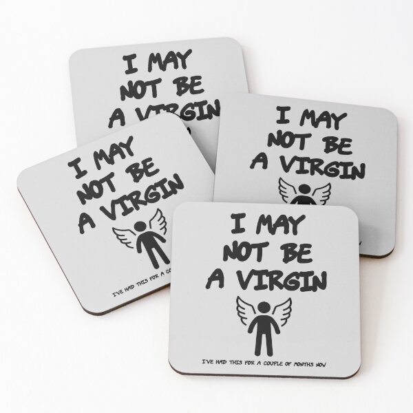 Item preview, I may not be a virgin (black) designed and sold by SolidEarthArt.