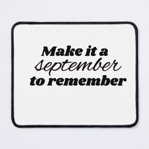 Item preview, September Quote designed and sold by designbyangelic.