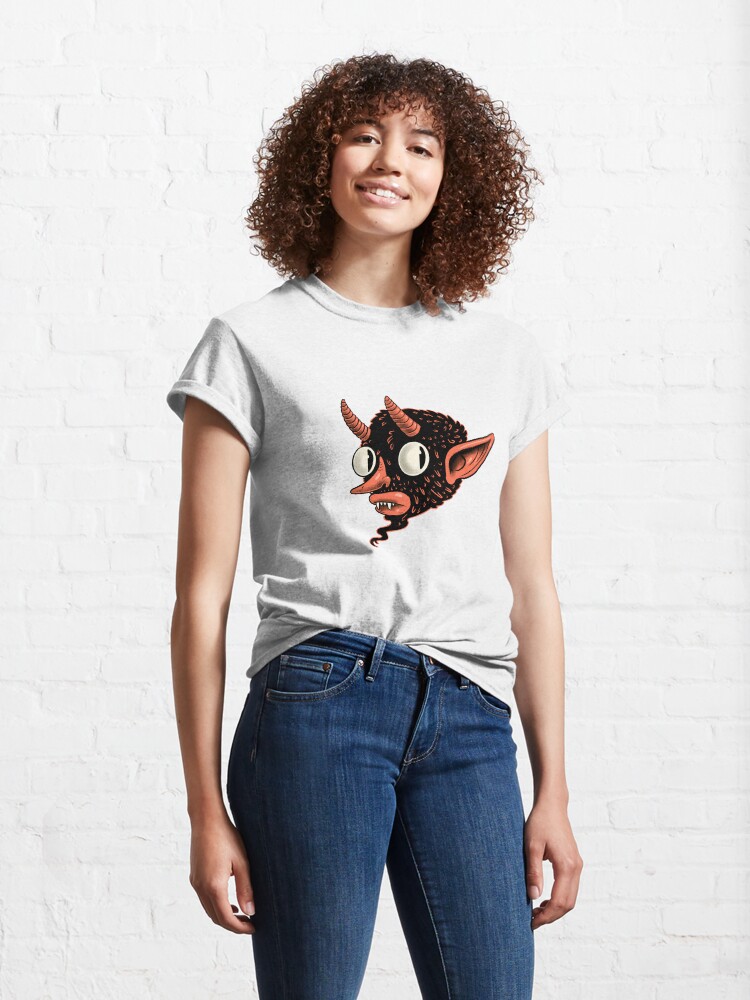 Thumbnail 4 of 7, Classic T-Shirt, Awkward Devil designed and sold by Rudy Faber.