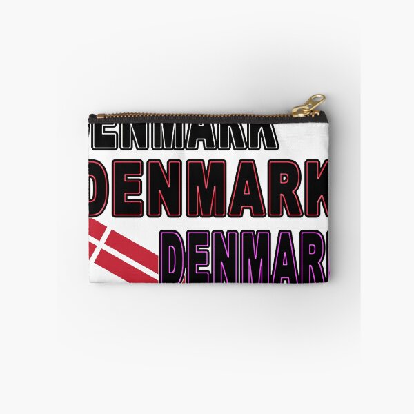 Item preview, Denmark Fan 80s Neon Effect designed and sold by merchhost.