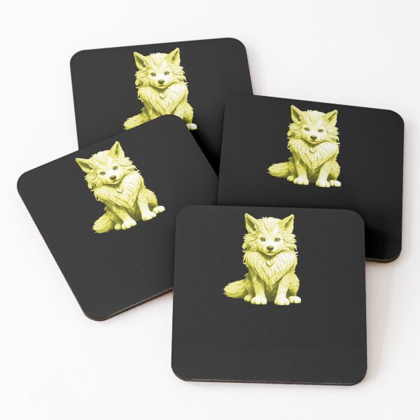 Item preview, Little Sweet Wolf - Khaki designed and sold by Soulemotion.