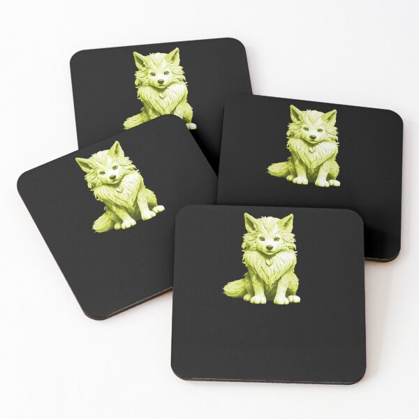 Item preview, Little Cute Wolf - Olive designed and sold by Soulemotion.