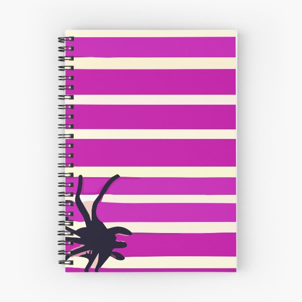 Item preview, Halloween White and Purple Stripes with Spider designed and sold by SamJanner.