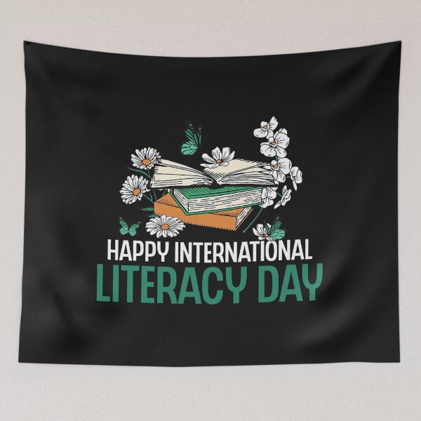Item preview, Happy International Literacy Day Book Lover Reading Crew designed and sold by mainana78.