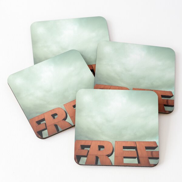 Item preview, Capital letters FREE with cloudy sky designed and sold by Piccaya.