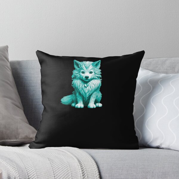 Item preview, Little Sweet Wolf - Turquoise designed and sold by Soulemotion.