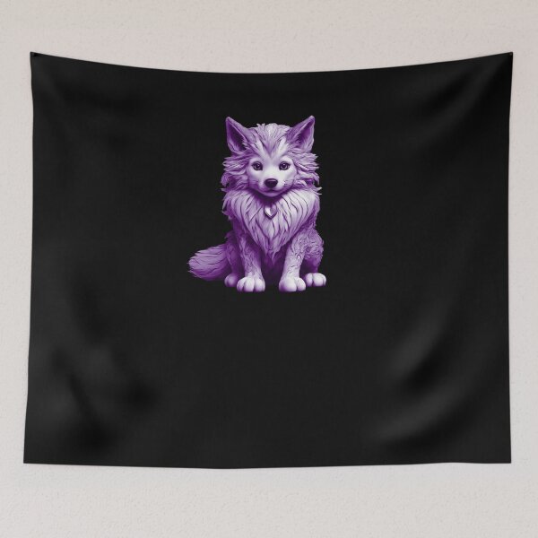 Item preview, Little Sweet Wolf - Purple designed and sold by Soulemotion.