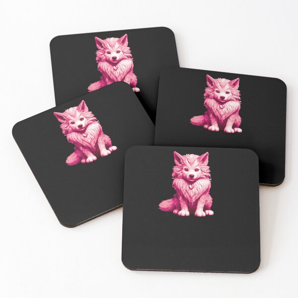Item preview, Little Sweet Wolf - Soft Pink designed and sold by Soulemotion.