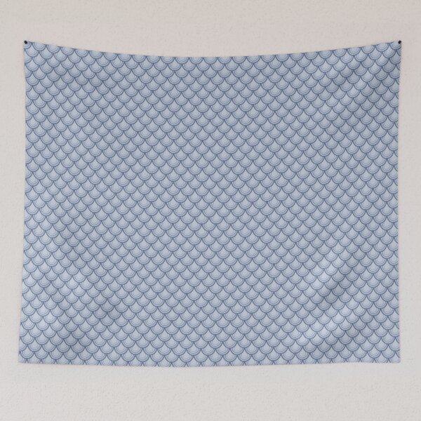 Item preview, Shell pattern in blue/grey shades designed and sold by coloryourwings.