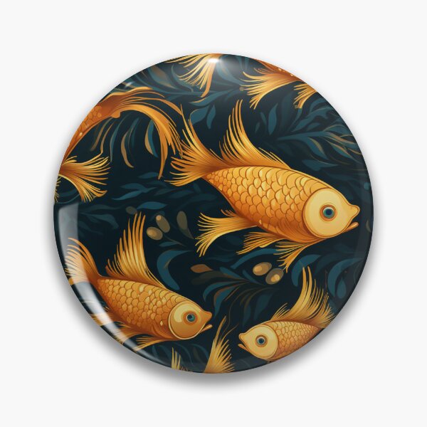 Item preview, Golden fish designed and sold by Snoobstyle.