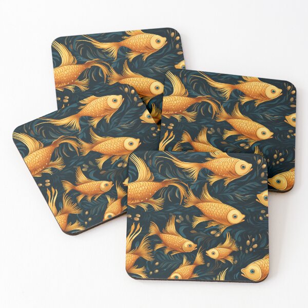 Item preview, Golden fish designed and sold by Snoobstyle.