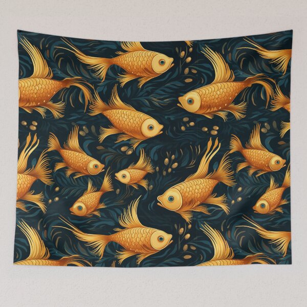 Item preview, Golden fish designed and sold by Snoobstyle.
