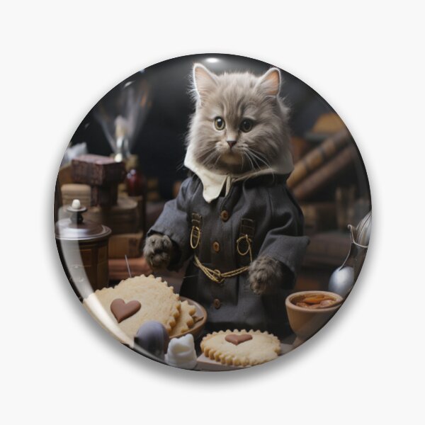 Item preview, Delicious Cat Biscuit - Whimsical Feline Treat Design designed and sold by AA-AlwaysArt.