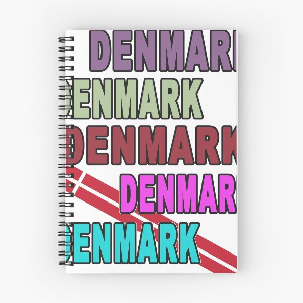 Item preview, Denmark Retro 80s Neon Look Style designed and sold by merchhost.