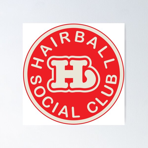 Item preview, HAIRBALL SOCIAL CLUB - Red designed and sold by OzzyMac.