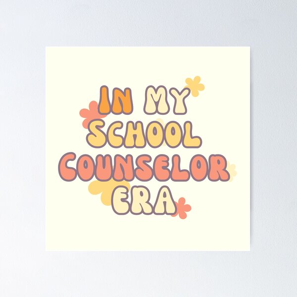Item preview, In my school counselor era designed and sold by Wordsmith-Wear.
