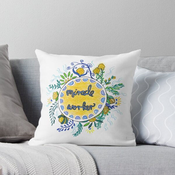 Item preview, Miracle Worker Psychologist Doctor Inspirational Quotes designed and sold by HighArtDesigns.