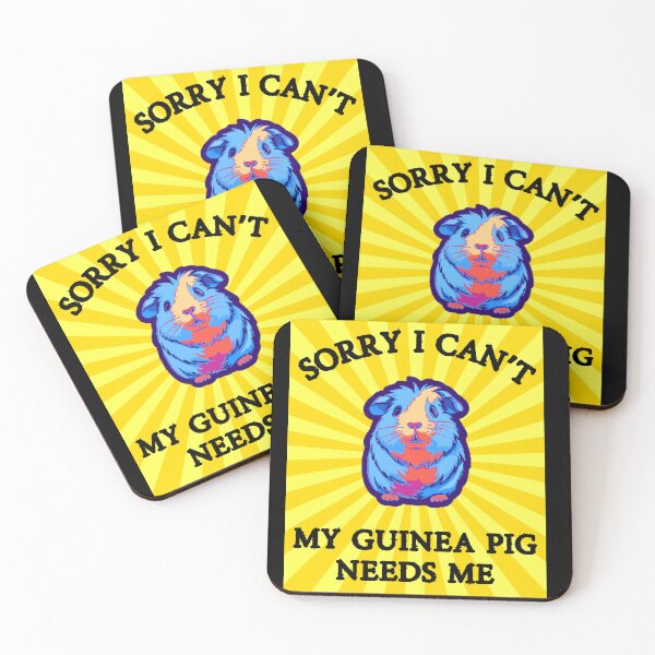 Item preview, Sorry I Can't My Guinea Pig Needs Me designed and sold by Theia-Creations.
