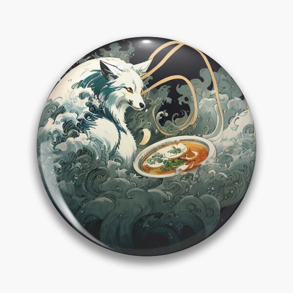 Item preview, Nine Tailed Fox Ramen - Kitsune designed and sold by HideTheInsanity.
