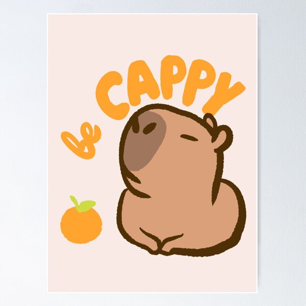Item preview, Capybara | Be Cappy designed and sold by PEARROT.