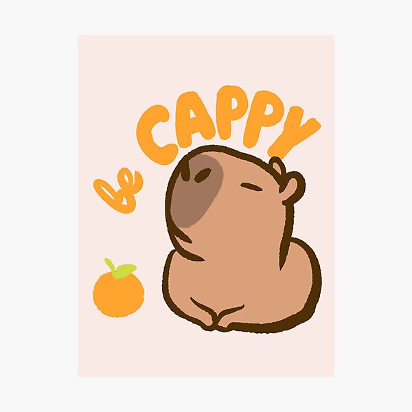 Item preview, Capybara | Be Cappy designed and sold by PEARROT.