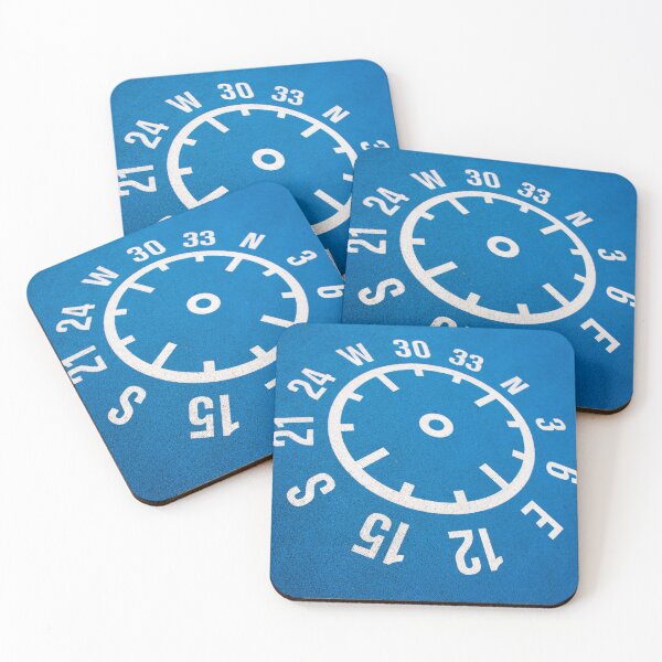 Item preview, Floor compass with coordinates on the floor designed and sold by Piccaya.