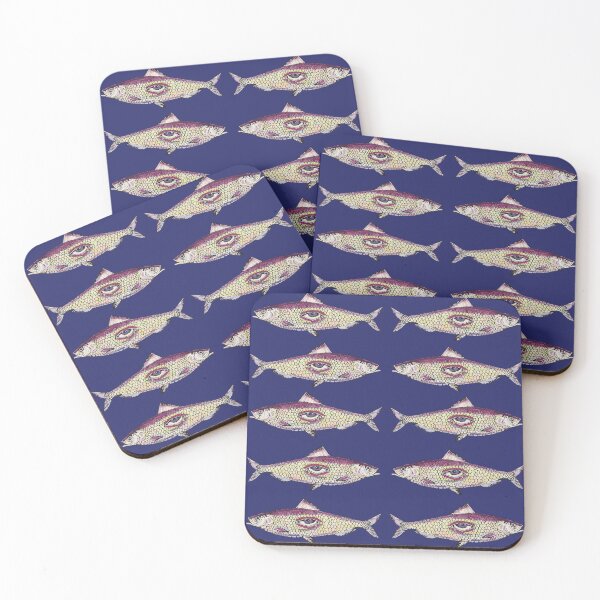 Item preview, Fish pattern-blue eye designed and sold by StudioViArt.
