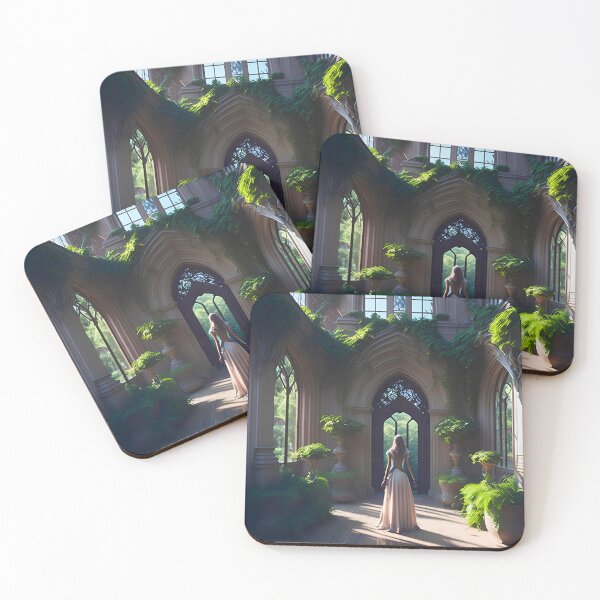 Item preview, Enchanted Garden Hall designed and sold by BlareBlare.