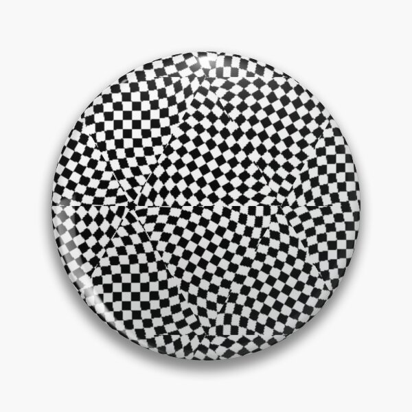 Item preview, 3D square black and white alternating grid pattern designed and sold by Atroce.