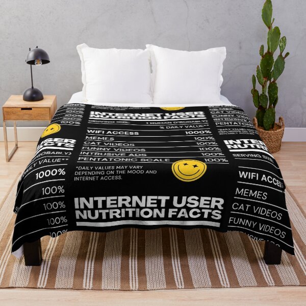 Item preview, Internet User Nutrition Facts - Internet Explorer Memes Cat Funny Videos designed and sold by Millusti.