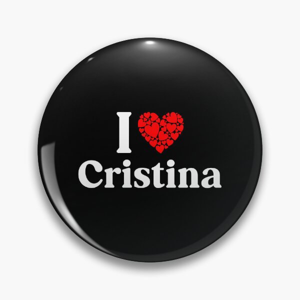Item preview, Cristina Heart - I Love Cristina designed and sold by MiraclePitts.