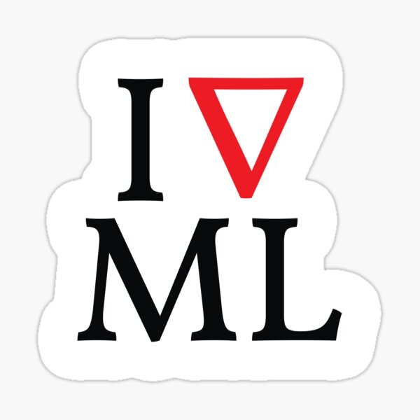 Item preview, I love machine learning designed and sold by Taivo Pungas.
