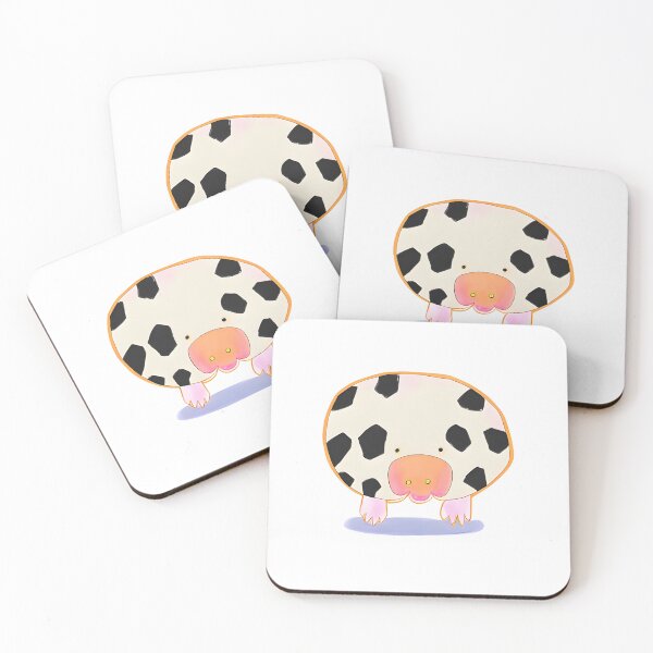 Item preview, Cute Dairy Cow Isopod (Porcellio Leaevis) 3 designed and sold by IguaranDesign.