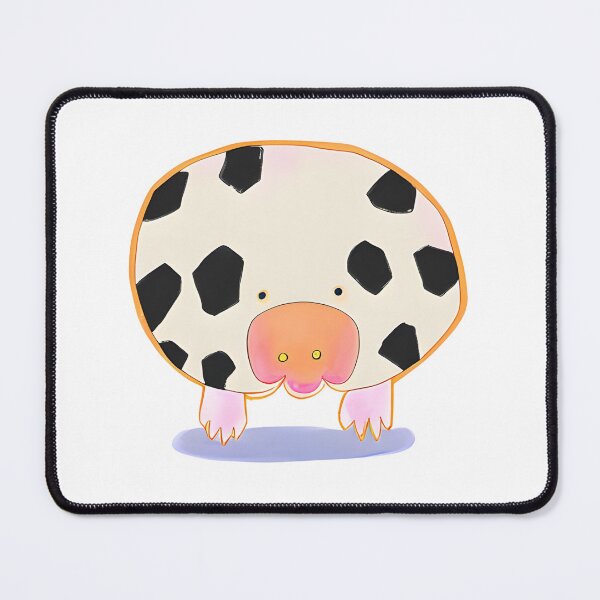 Item preview, Cute Dairy Cow Isopod (Porcellio Leaevis) 3 designed and sold by IguaranDesign.