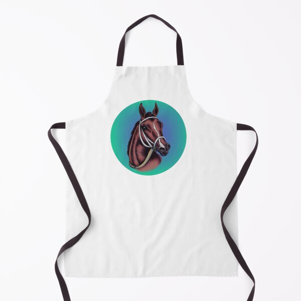 Aperçu de l'œuvre Cheval de course Secret Oath - icône de soie créée et vendue par Carmen Jimenez.