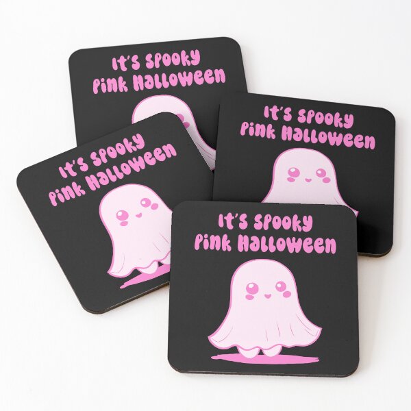 Item preview, It's Spooky Pink Halloween Pink Ghost designed and sold by Puristock.