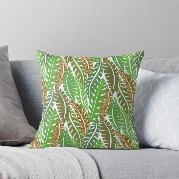 Item preview, Tropical Gold Leaf Pattern designed and sold by SoNifty.