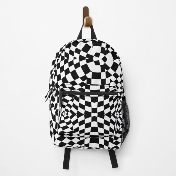 Item preview, 3D square black and white alternating grid pattern designed and sold by Atroce.
