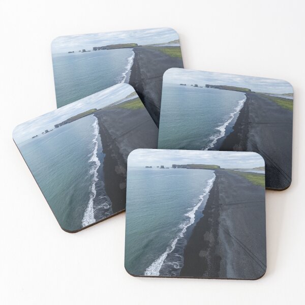 Item preview, The black beach in Iceland designed and sold by pietrofoto.