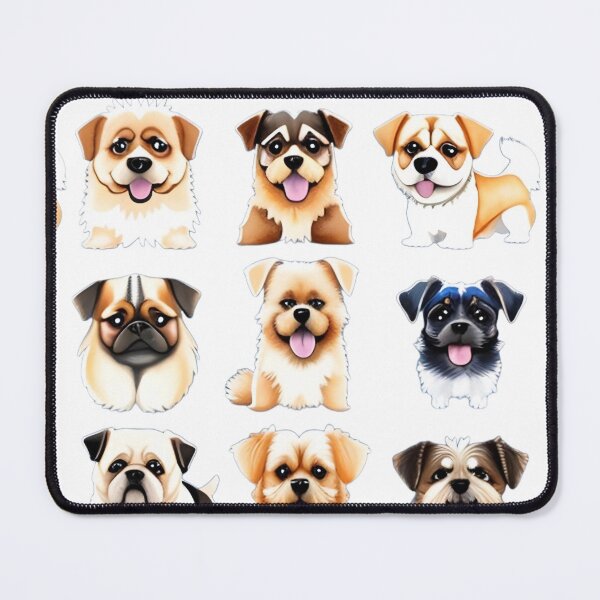 Item preview, Dog beeds vector lllustration popular in Asia designed and sold by PopProArt.