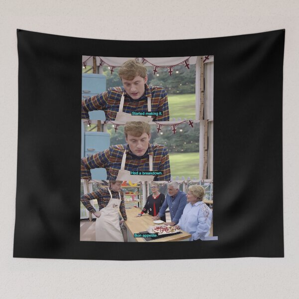 Item preview, James Acaster Great British Bake Off  	 designed and sold by irejlnscbcp91.