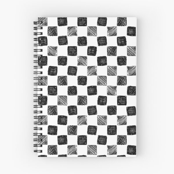 Item preview, Black Hand drawn Checkers designed and sold by MoshitoDesigns.